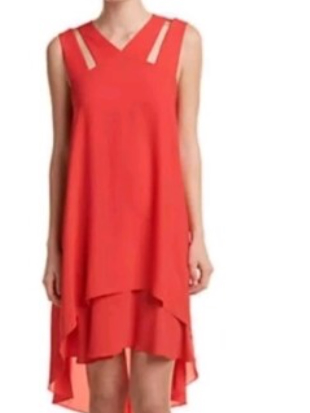 BcBg Red Midi dress nwt